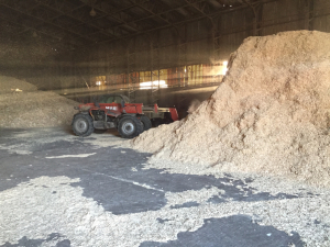Biomass Chippings Store