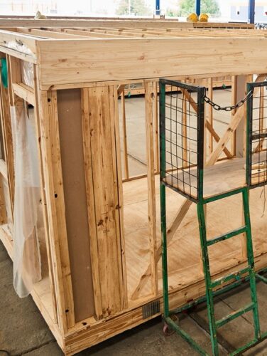 Modular Buildings - Service Timber